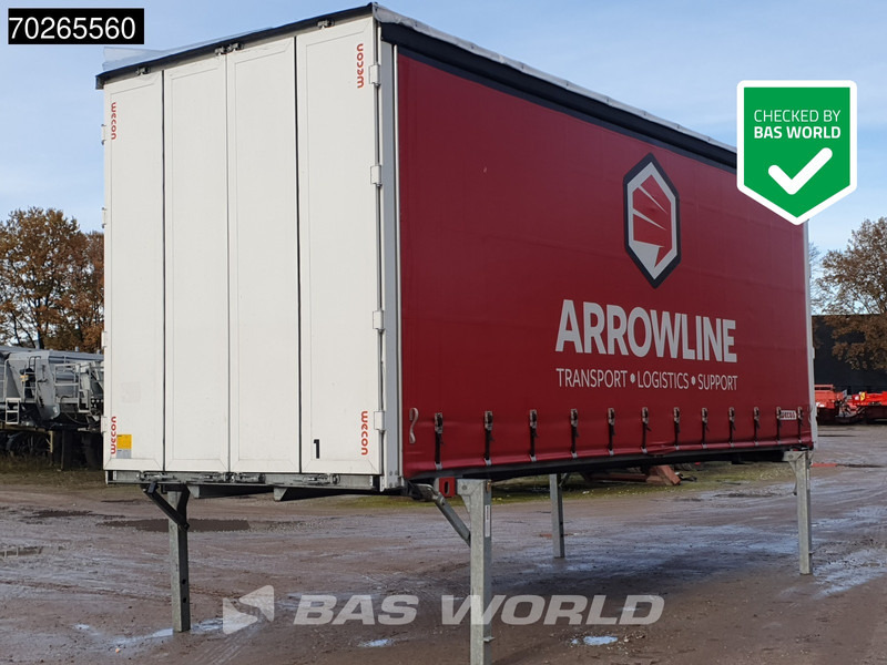 Wecon WPR 715 SG Durchladesysteem WAB Wechselbrücke - Karroceri e ndërrueshme me perde anësore: foto 1 Wecon WPR 715 SG Durchladesysteem WAB Wechselbrücke - Karroceri e ndërrueshme me perde anësore: foto 1