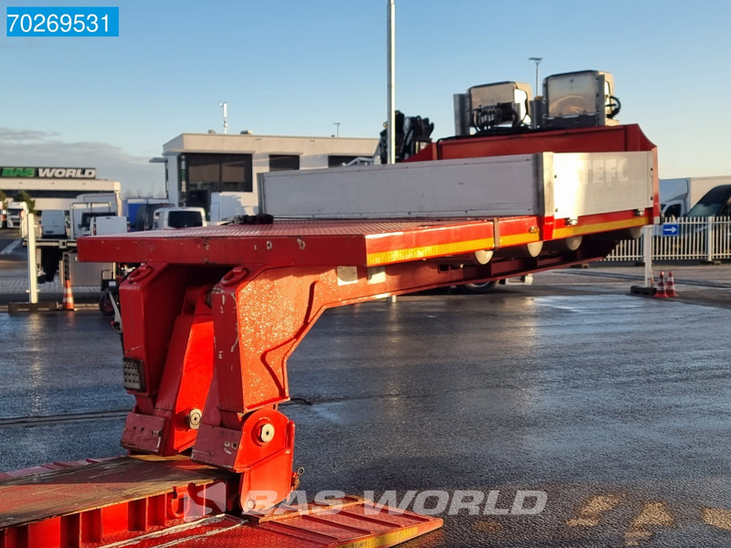 Gjysmë rimorkio me plan ngarkimi të ulët Yalcin 2DDUZ Gooseneck Extendable SAF Lenkachse: foto 16