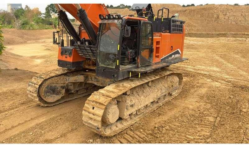 Doosan DX800LC-7 - Ekskavator me zinxhirë: foto 3 Doosan DX800LC-7 - Ekskavator me zinxhirë: foto 3