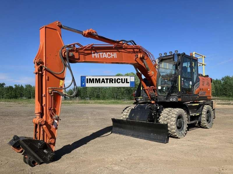 Hitachi ZX180W-7 - Ekskavator me goma: foto 1 Hitachi ZX180W-7 - Ekskavator me goma: foto 1