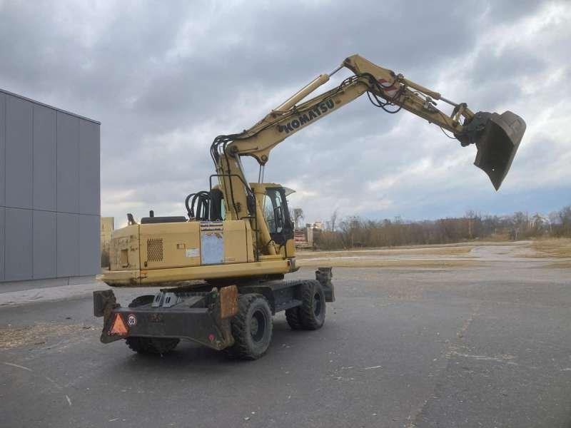 Komatsu Pelle sur Pneus PW160-7K - Ekskavator me goma: foto 2 Komatsu Pelle sur Pneus PW160-7K - Ekskavator me goma: foto 2