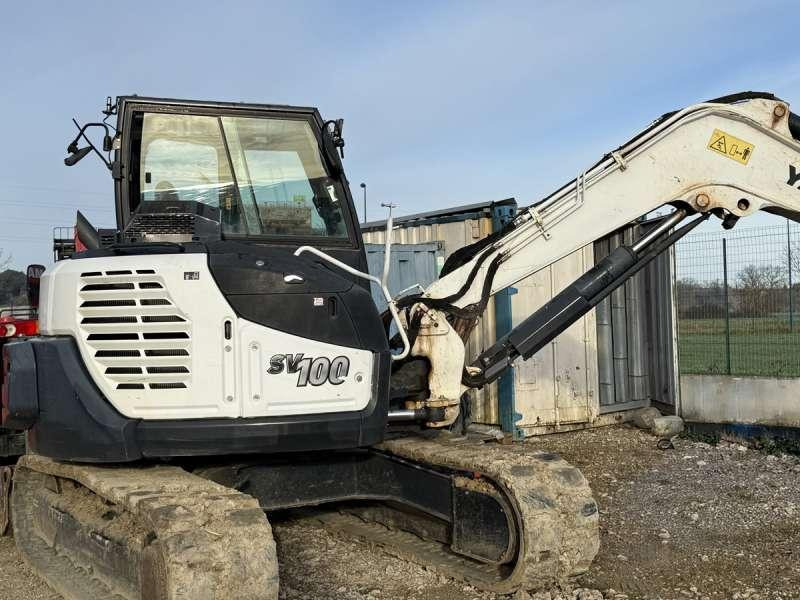 Yanmar SV100 - Ekskavator me zinxhirë: foto 1 Yanmar SV100 - Ekskavator me zinxhirë: foto 1