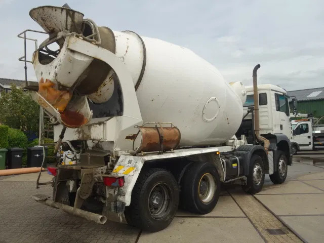 MAN TGA 35.360 8X4 MIXER STEEL SPRINGS BIG AXELS MANUAL FEUL POMP - Autobetoniere: foto 3 MAN TGA 35.360 8X4 MIXER STEEL SPRINGS BIG AXELS MANUAL FEUL POMP - Autobetoniere: foto 3