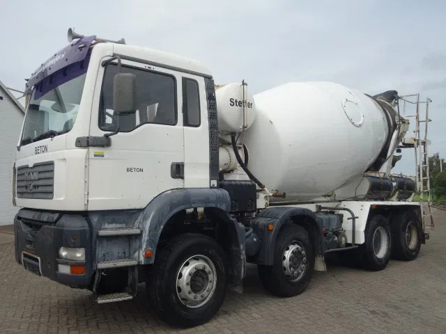 MAN TGA 35.360 8X4 MIXER STEEL SPRINGS BIG AXELS MANUAL FEUL POMP - Autobetoniere: foto 2 MAN TGA 35.360 8X4 MIXER STEEL SPRINGS BIG AXELS MANUAL FEUL POMP - Autobetoniere: foto 2
