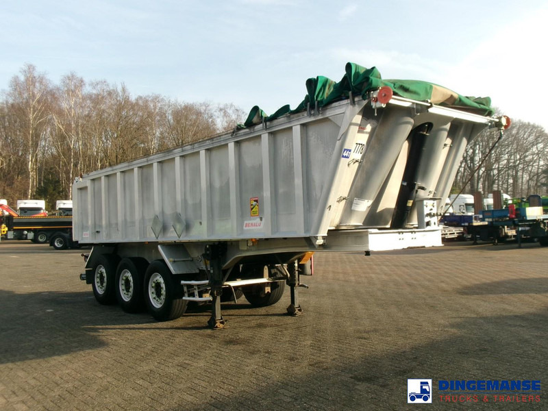 Benalu Tipper trailer alu 22 m3 + tarpaulin - Gjysmë rimorkio vetëshkarkuese: foto 2 Benalu Tipper trailer alu 22 m3 + tarpaulin - Gjysmë rimorkio vetëshkarkuese: foto 2