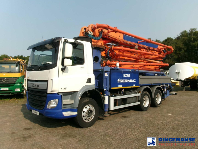 DAF CF 370 6X4 RHD Sermac 5Z36 concrete pump 36 m - Pompë betoni: foto 5 DAF CF 370 6X4 RHD Sermac 5Z36 concrete pump 36 m - Pompë betoni: foto 5
