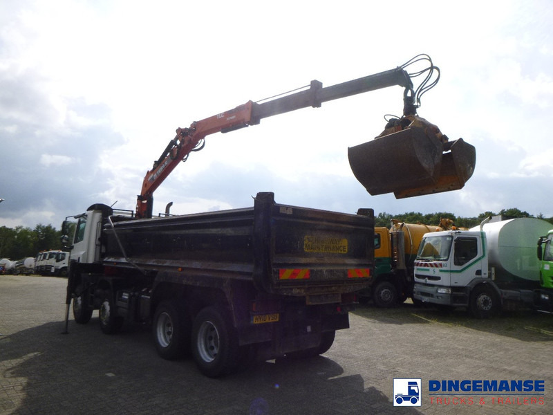 DAF CF 85.360 8X4 RHD tipper + Terex 118.2 VGL-A15 - Kamion me vinç: foto 3 DAF CF 85.360 8X4 RHD tipper + Terex 118.2 VGL-A15 - Kamion me vinç: foto 3