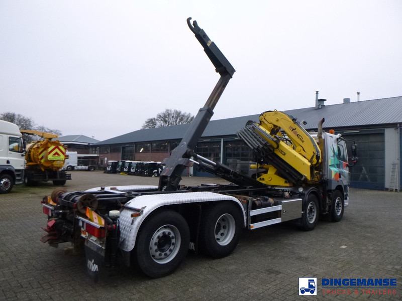 DAF CF 85.410 8x2 Hyva container hook + crane - Kamion me vinç: foto 3 DAF CF 85.410 8x2 Hyva container hook + crane - Kamion me vinç: foto 3