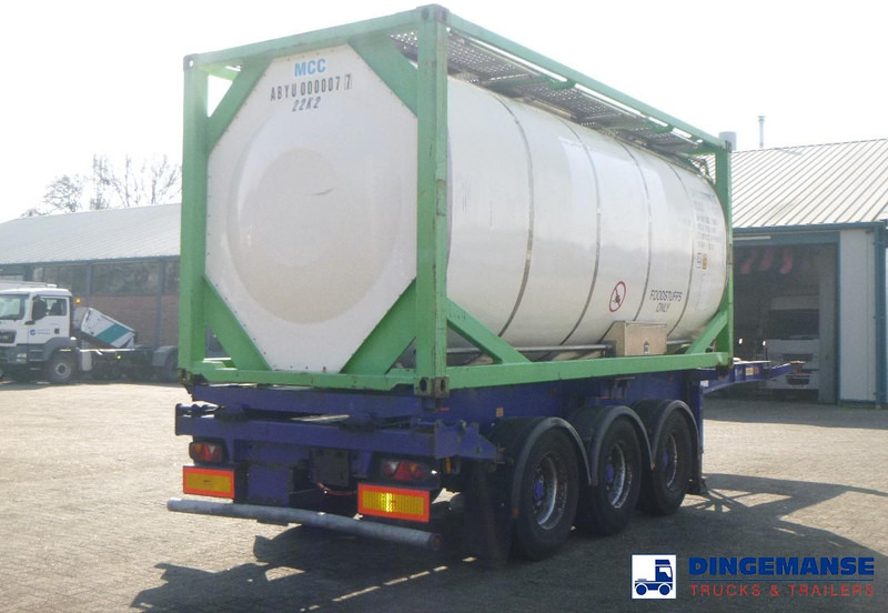 Danteco Food tank container inox 20 ft / 25 m3 / 1 comp - Rezervuari i magazinimit: foto 4 Danteco Food tank container inox 20 ft / 25 m3 / 1 comp - Rezervuari i magazinimit: foto 4