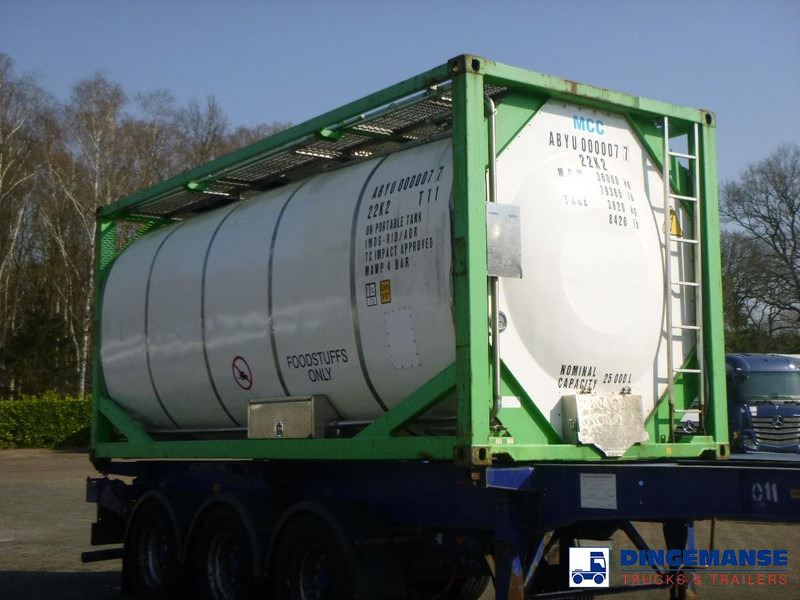 Danteco Food tank container inox 20 ft / 25 m3 / 1 comp - Rezervuari i magazinimit: foto 2 Danteco Food tank container inox 20 ft / 25 m3 / 1 comp - Rezervuari i magazinimit: foto 2