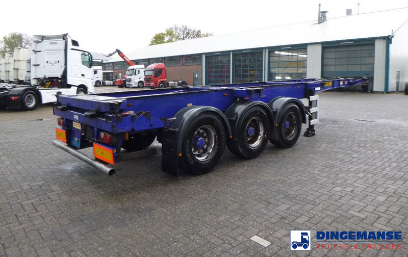 Dennison 3-axle container trailer 20-30-40-45 ft - Transportjer kontejnerësh/ Gjysmë rimorkio me karroceri të çmontueshme: foto 4 Dennison 3-axle container trailer 20-30-40-45 ft - Transportjer kontejnerësh/ Gjysmë rimorkio me karroceri të çmontueshme: foto 4