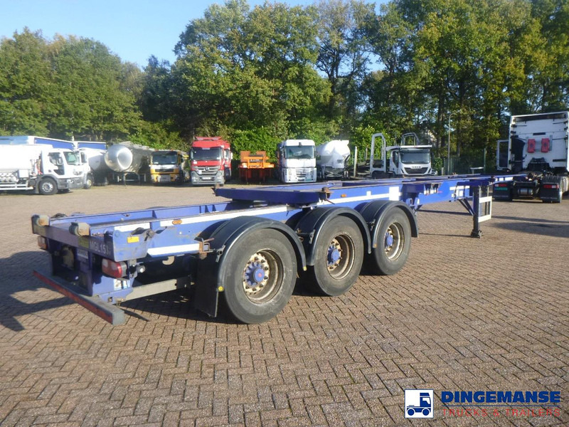 Dennison 3-axle container trailer 20-30-40-45 ft - Transportjer kontejnerësh/ Gjysmë rimorkio me karroceri të çmontueshme: foto 4 Dennison 3-axle container trailer 20-30-40-45 ft - Transportjer kontejnerësh/ Gjysmë rimorkio me karroceri të çmontueshme: foto 4