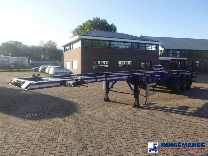 Dennison 3-axle container trailer 20-30-40-45 ft - Transportjer kontejnerësh/ Gjysmë rimorkio me karroceri të çmontueshme: foto 1 Dennison 3-axle container trailer 20-30-40-45 ft - Transportjer kontejnerësh/ Gjysmë rimorkio me karroceri të çmontueshme: foto 1