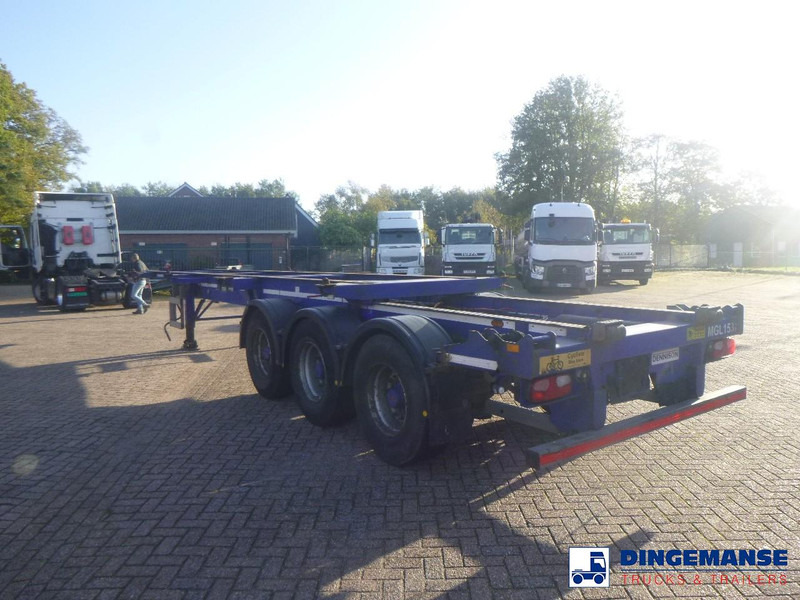 Dennison 3-axle container trailer 20-30-40-45 ft - Transportjer kontejnerësh/ Gjysmë rimorkio me karroceri të çmontueshme: foto 3 Dennison 3-axle container trailer 20-30-40-45 ft - Transportjer kontejnerësh/ Gjysmë rimorkio me karroceri të çmontueshme: foto 3