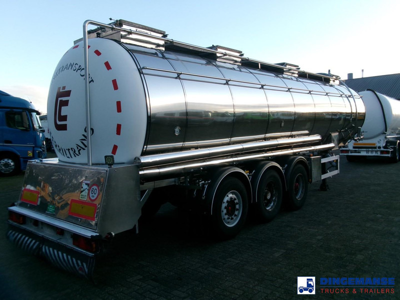 Feldbinder Chemical tank inox 33.5 m3 / 1 comp + pump - Gjysmë rimorkio me bot: foto 4 Feldbinder Chemical tank inox 33.5 m3 / 1 comp + pump - Gjysmë rimorkio me bot: foto 4