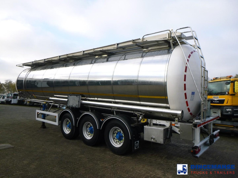 Feldbinder Chemical tank inox L4BH 37.5 m3 / 1 comp - Gjysmë rimorkio me bot: foto 3 Feldbinder Chemical tank inox L4BH 37.5 m3 / 1 comp - Gjysmë rimorkio me bot: foto 3