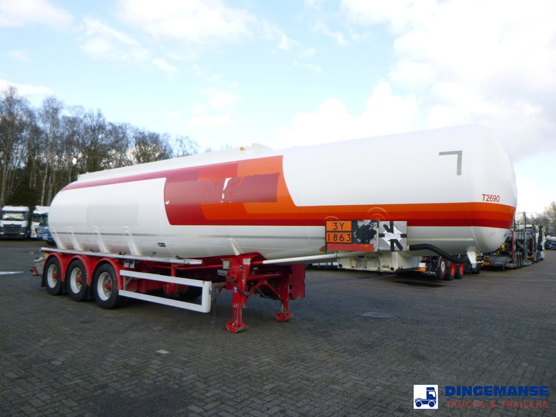 Feldbinder Jet fuel tank 40 m3 / 1 comp + pump - Rimorkio me bot: foto 2 Feldbinder Jet fuel tank 40 m3 / 1 comp + pump - Rimorkio me bot: foto 2