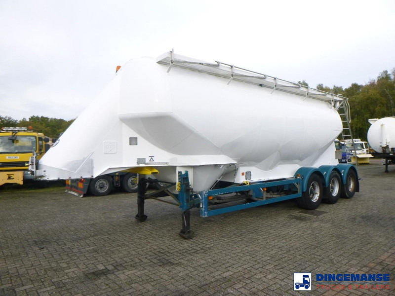 Feldbinder Powder tank alu 40 m3 / 1 comp - Gjysmë rimorkio me bot: foto 1 Feldbinder Powder tank alu 40 m3 / 1 comp - Gjysmë rimorkio me bot: foto 1
