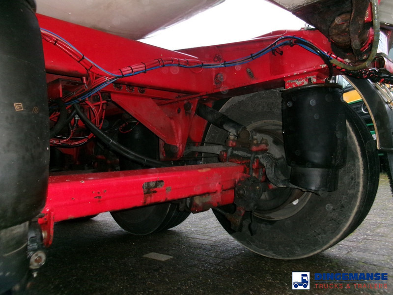 Gjysmë rimorkio me bot Feldbinder Powder tank alu 41 m3 (tipping): foto 7