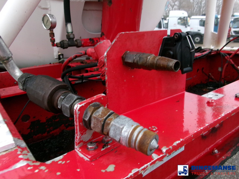 Gjysmë rimorkio me bot Feldbinder Powder tank alu 41 m3 (tipping): foto 14