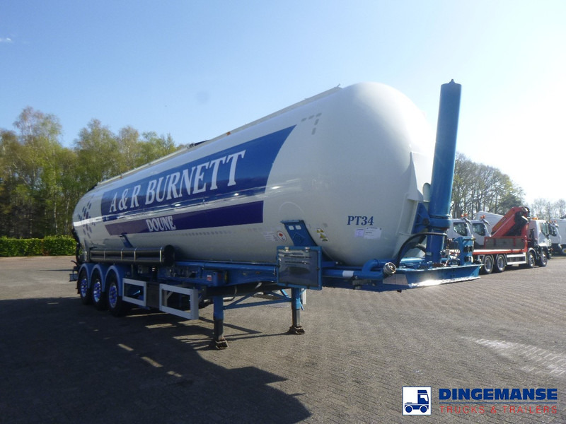 Feldbinder Powder tank alu 60 m3 / Compressor diesel engine. - Gjysmë rimorkio me bot: foto 2 Feldbinder Powder tank alu 60 m3 / Compressor diesel engine. - Gjysmë rimorkio me bot: foto 2