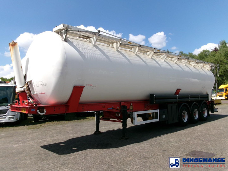 Feldbinder Powder tank alu (tipping) 63 m3 - Gjysmë rimorkio me bot: foto 1 Feldbinder Powder tank alu (tipping) 63 m3 - Gjysmë rimorkio me bot: foto 1