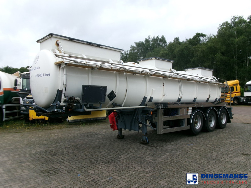 Fruehauf Chemical ACID Rubber tank steel 22.5 m3 / 1 comp - Gjysmë rimorkio me bot: foto 1 Fruehauf Chemical ACID Rubber tank steel 22.5 m3 / 1 comp - Gjysmë rimorkio me bot: foto 1