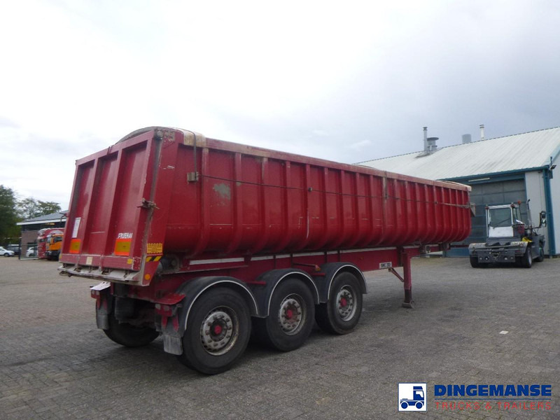 Fruehauf Tipper trailer alu 34.6 m3 + tarpaulin - Gjysmë rimorkio vetëshkarkuese: foto 4 Fruehauf Tipper trailer alu 34.6 m3 + tarpaulin - Gjysmë rimorkio vetëshkarkuese: foto 4