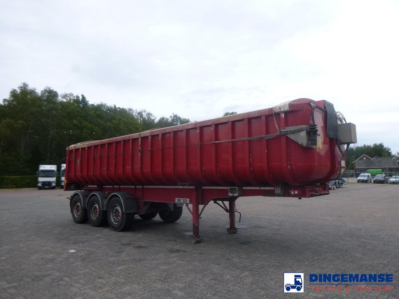 Fruehauf Tipper trailer alu 34.6 m3 + tarpaulin - Gjysmë rimorkio vetëshkarkuese: foto 2 Fruehauf Tipper trailer alu 34.6 m3 + tarpaulin - Gjysmë rimorkio vetëshkarkuese: foto 2