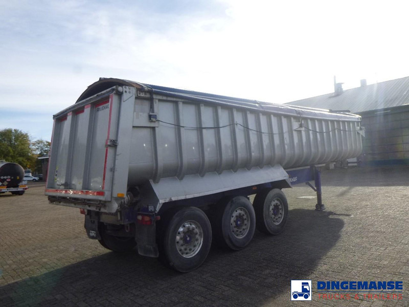 Fruehauf Tipper trailer alu 35 m3 + tarpaulin - Gjysmë rimorkio vetëshkarkuese: foto 4 Fruehauf Tipper trailer alu 35 m3 + tarpaulin - Gjysmë rimorkio vetëshkarkuese: foto 4