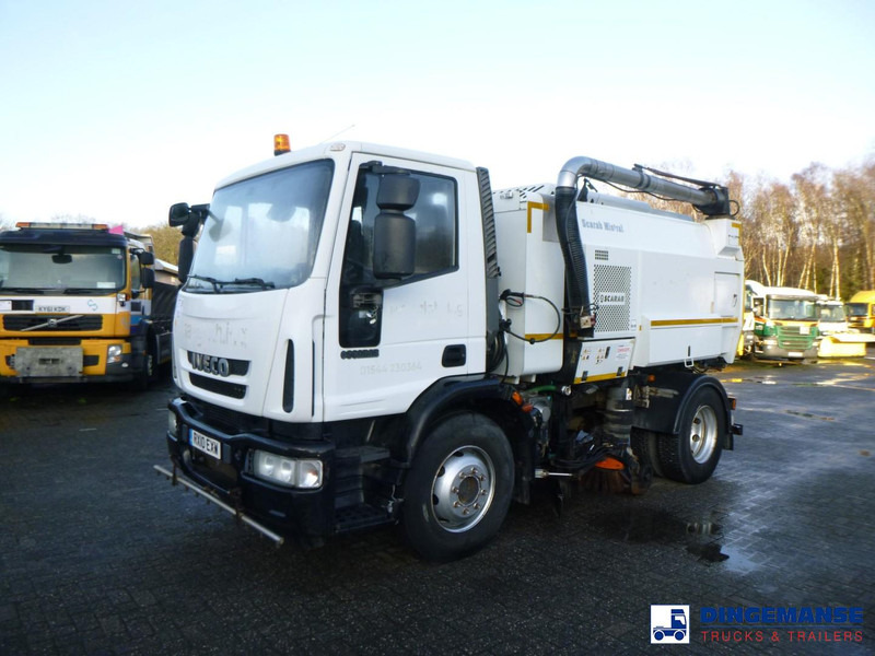 Iveco Eurocargo ML150E22 4x2 Scarab Mistral 6.2 m3 sweeper - Makinë fshirëse për rrugët: foto 1 Iveco Eurocargo ML150E22 4x2 Scarab Mistral 6.2 m3 sweeper - Makinë fshirëse për rrugët: foto 1