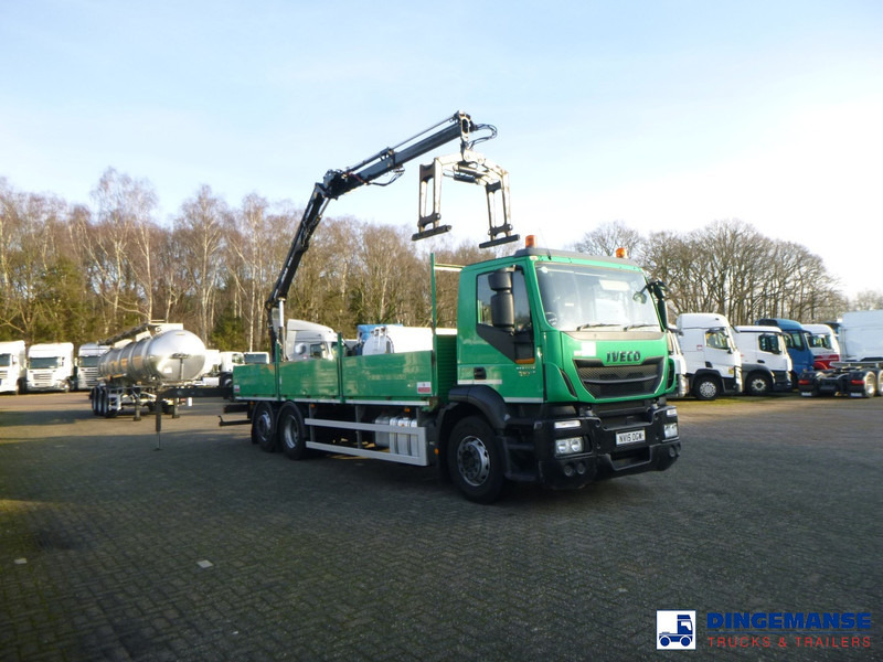 Iveco Stralis 310 6x2 Euro 6 RHD + Atlas 129.3 crane - Kamion me vinç: foto 2 Iveco Stralis 310 6x2 Euro 6 RHD + Atlas 129.3 crane - Kamion me vinç: foto 2
