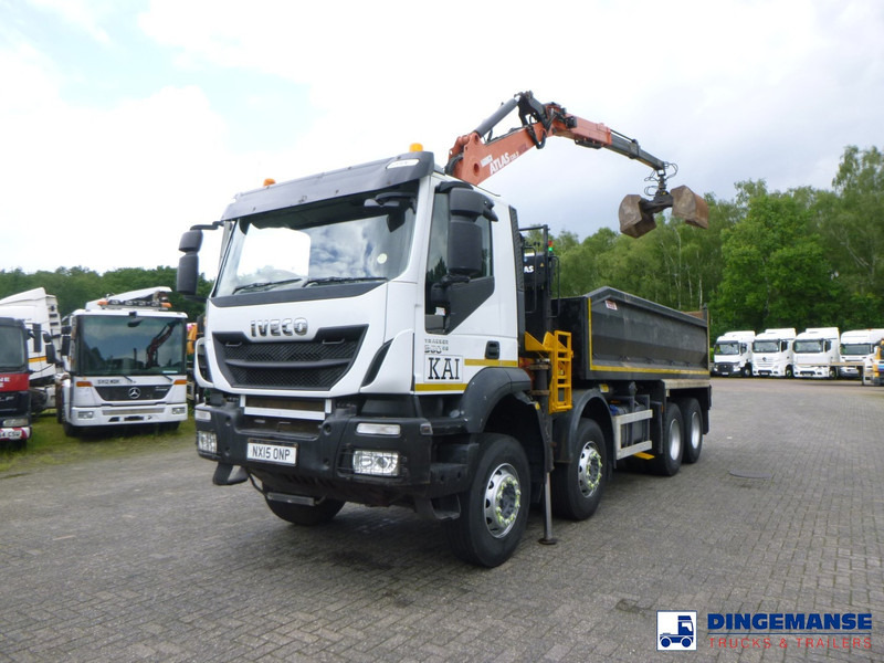 Iveco Trakker 360 Euro 6 8x4 RHD tipper + Atlas 130.2VGL - Kamion me vinç: foto 5 Iveco Trakker 360 Euro 6 8x4 RHD tipper + Atlas 130.2VGL - Kamion me vinç: foto 5