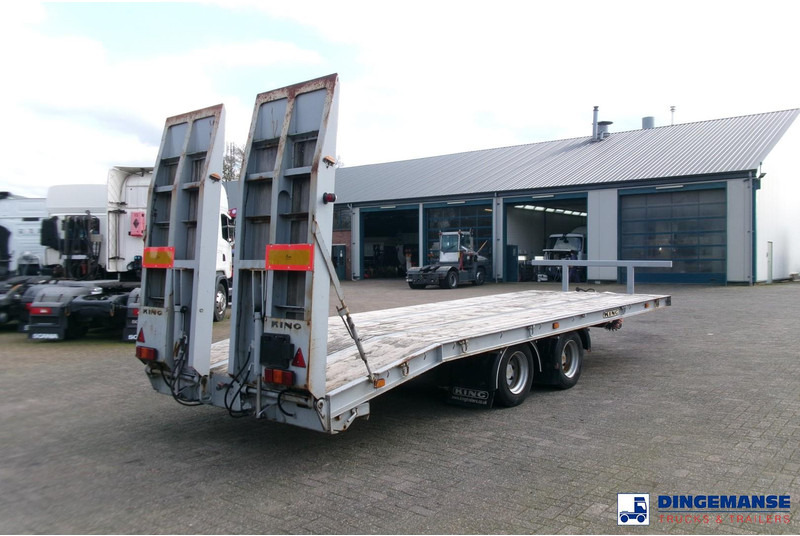 KING 2-axle platform drawbar trailer 14t + ramps - Rimorkio e hapur/ Platformë: foto 4 KING 2-axle platform drawbar trailer 14t + ramps - Rimorkio e hapur/ Platformë: foto 4