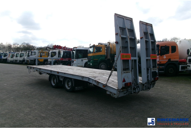 KING 2-axle platform drawbar trailer 14t + ramps - Rimorkio e hapur/ Platformë: foto 3 KING 2-axle platform drawbar trailer 14t + ramps - Rimorkio e hapur/ Platformë: foto 3