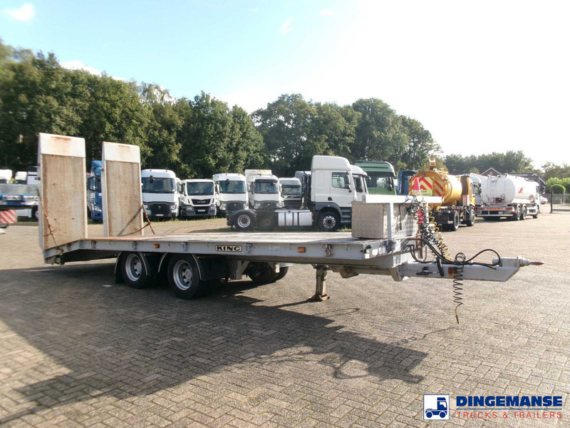 KING 2-axle platform drawbar trailer 14t + ramps - Rimorkio e hapur/ Platformë: foto 2 KING 2-axle platform drawbar trailer 14t + ramps - Rimorkio e hapur/ Platformë: foto 2