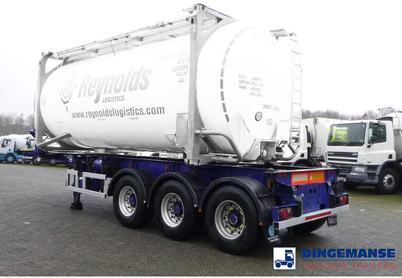 M & G 3-axle container trailer 20-30 ft - Transportjer kontejnerësh/ Gjysmë rimorkio me karroceri të çmontueshme: foto 3 M & G 3-axle container trailer 20-30 ft - Transportjer kontejnerësh/ Gjysmë rimorkio me karroceri të çmontueshme: foto 3