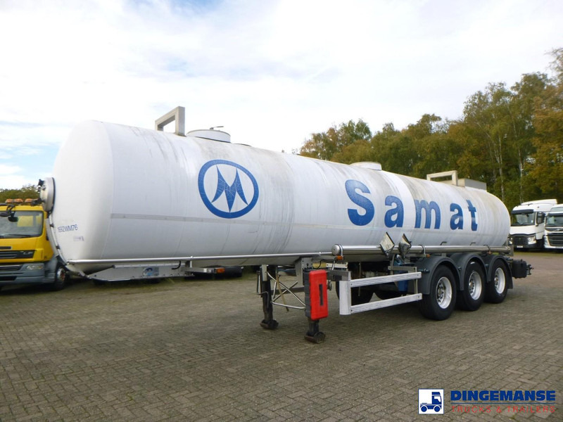 MAISONNEUVE Chemical ACID tank inox L4BH 22.4 m3 / 1 comp (caustic soda) - Gjysmë rimorkio me bot: foto 1 MAISONNEUVE Chemical ACID tank inox L4BH 22.4 m3 / 1 comp (caustic soda) - Gjysmë rimorkio me bot: foto 1