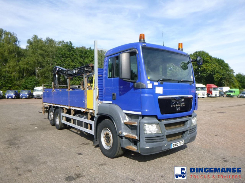 MAN TGS 26.360 6X2 RHD + HMF 1420-K2 + grapple - Kamion me vinç: foto 2 MAN TGS 26.360 6X2 RHD + HMF 1420-K2 + grapple - Kamion me vinç: foto 2