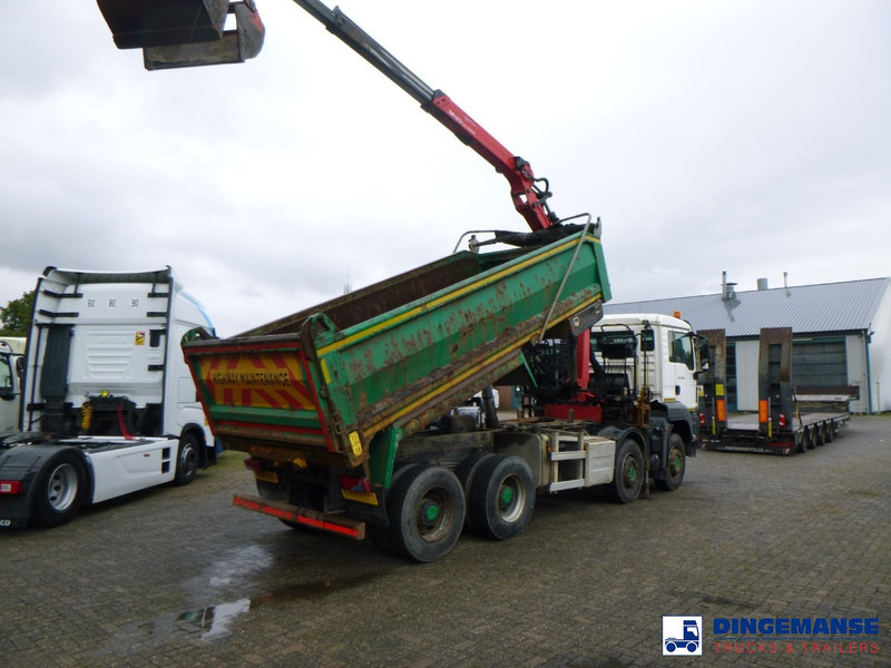 MAN TGS 35.400 8X4 RHD tipper + Palfinger Epsilon M125L - Kamion me vinç: foto 4 MAN TGS 35.400 8X4 RHD tipper + Palfinger Epsilon M125L - Kamion me vinç: foto 4