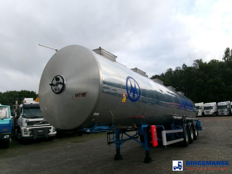 Magyar Chemical tank inox 32.5m3 / 1 comp - Gjysmë rimorkio me bot: foto 1 Magyar Chemical tank inox 32.5m3 / 1 comp - Gjysmë rimorkio me bot: foto 1