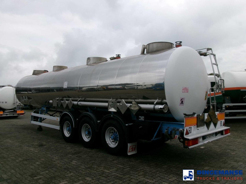 Magyar Chemical tank inox L4BH 33.5 m3 / 3 comp - Gjysmë rimorkio me bot: foto 4 Magyar Chemical tank inox L4BH 33.5 m3 / 3 comp - Gjysmë rimorkio me bot: foto 4