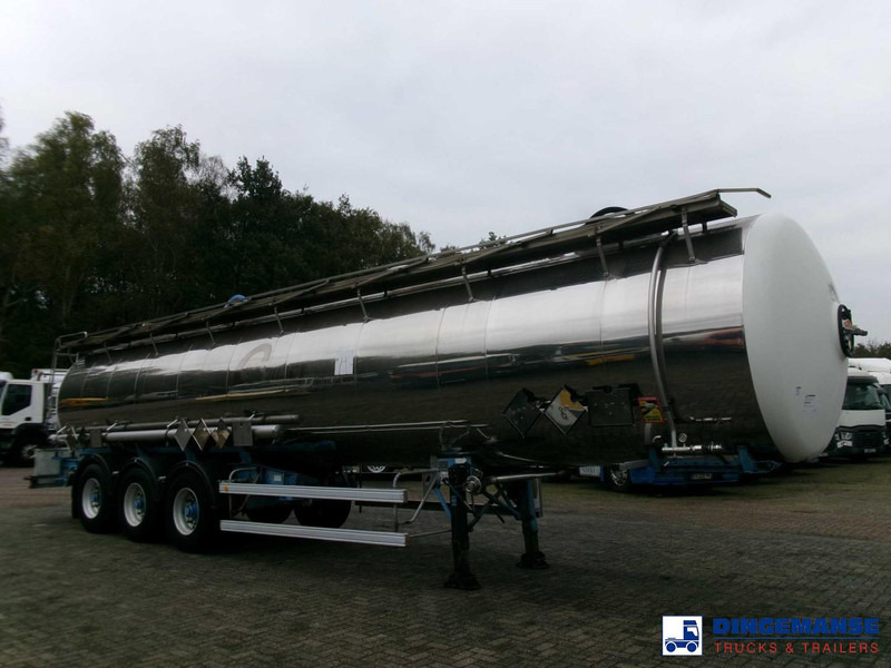 Magyar Chemical tank inox L4BH 33.5 m3 / 3 comp - Gjysmë rimorkio me bot: foto 2 Magyar Chemical tank inox L4BH 33.5 m3 / 3 comp - Gjysmë rimorkio me bot: foto 2