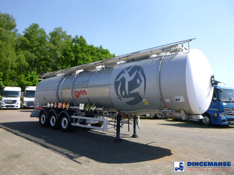Magyar Chemical tank inox L4BH 44.5 m3 / 3 comp - Rimorkio me bot: foto 2 Magyar Chemical tank inox L4BH 44.5 m3 / 3 comp - Rimorkio me bot: foto 2
