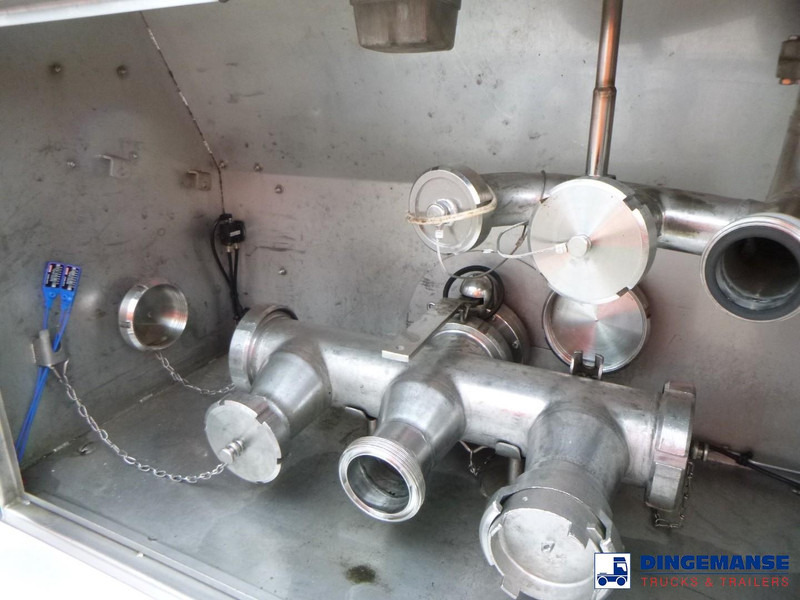 Gjysmë rimorkio me bot Magyar Food tank inox 30 m3 / 4 comp: foto 12