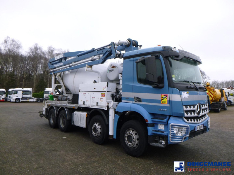Mercedes-Benz Arocs 3240 8x4 Schwing-Stetter pump / mixer - Pompë betoni: foto 2 Mercedes-Benz Arocs 3240 8x4 Schwing-Stetter pump / mixer - Pompë betoni: foto 2