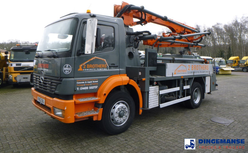 Mercedes-Benz Atego 1823 4x2 Putzmeister concrete pump 16 m - Pompë stacionare betoni: foto 1 Mercedes-Benz Atego 1823 4x2 Putzmeister concrete pump 16 m - Pompë stacionare betoni: foto 1