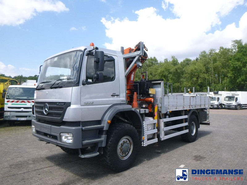 Mercedes-Benz Axor 1829 4x4 RHD + Atlas 85.2 A5L - Kamion me vinç: foto 1 Mercedes-Benz Axor 1829 4x4 RHD + Atlas 85.2 A5L - Kamion me vinç: foto 1