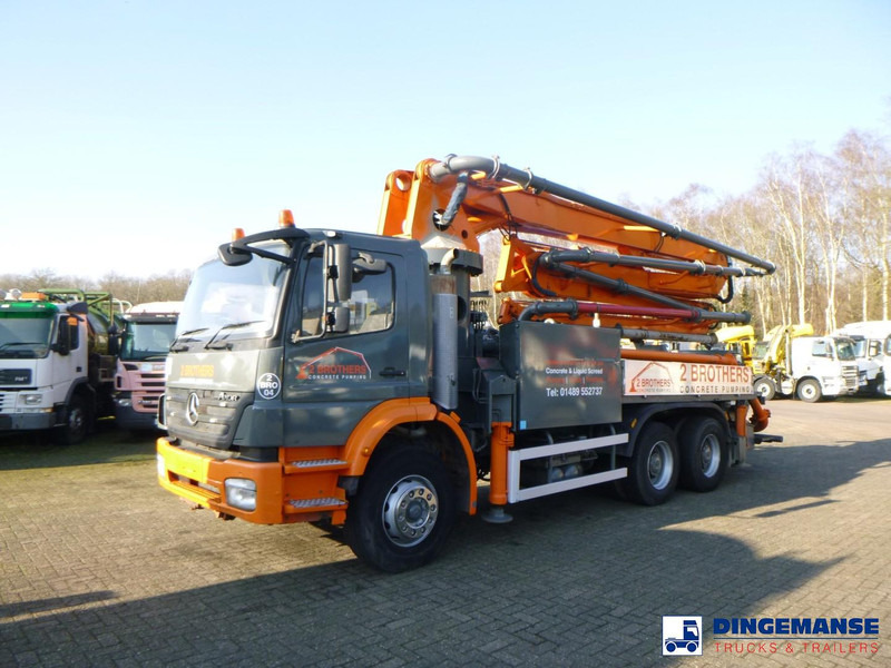 Mercedes-Benz Axor 2633 6x4 RHD Sermac SCL 130 concrete pump 32 m - Pompë betoni: foto 1 Mercedes-Benz Axor 2633 6x4 RHD Sermac SCL 130 concrete pump 32 m - Pompë betoni: foto 1
