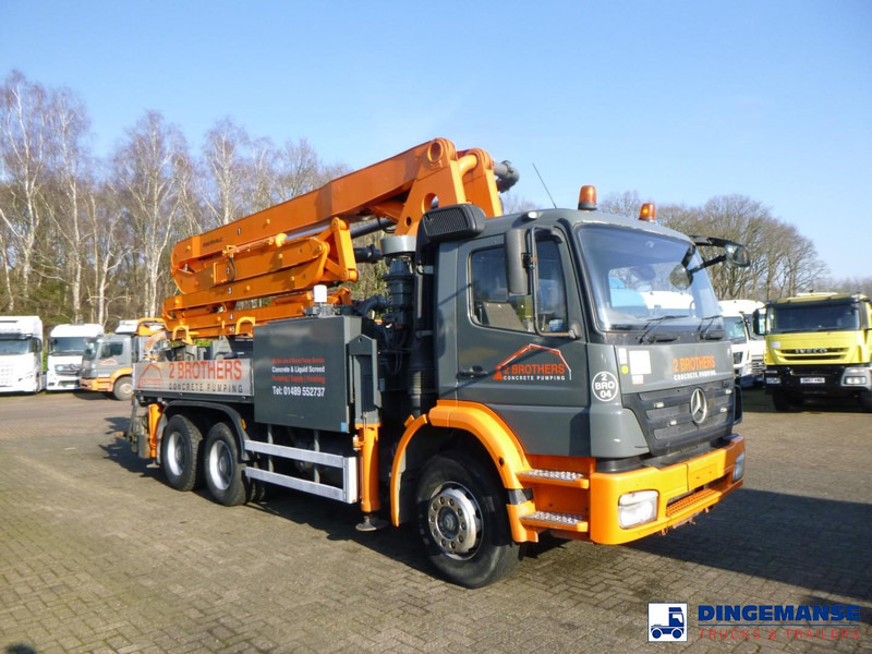 Mercedes-Benz Axor 2633 6x4 RHD Sermac SCL 130 concrete pump 32 m - Pompë betoni: foto 2 Mercedes-Benz Axor 2633 6x4 RHD Sermac SCL 130 concrete pump 32 m - Pompë betoni: foto 2